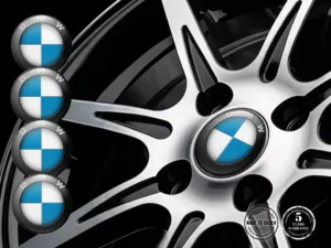 BMW Gewölbte Emblem Logo Ultimativ Plasma Pulse Sticker